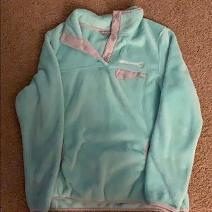 Free Country Fleece Pullover - Sea Foam Color